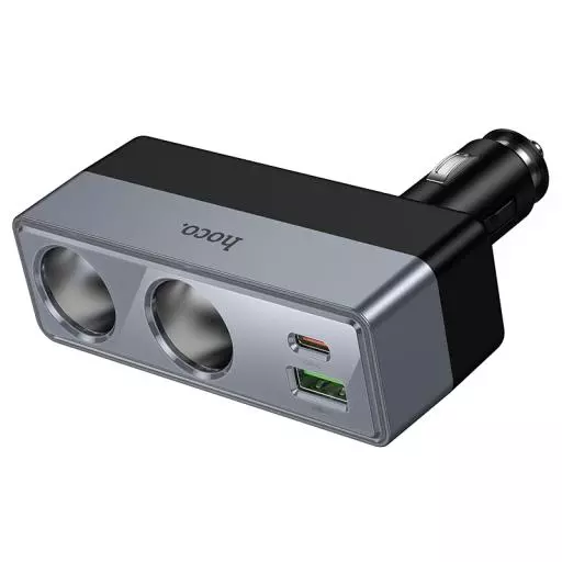 Z65B Smart Dual Cigarette Lighter(PD48W/1A1C) Car Charger