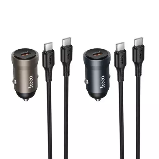 Z62A Energy single port PD30W car charger set(C to C)
