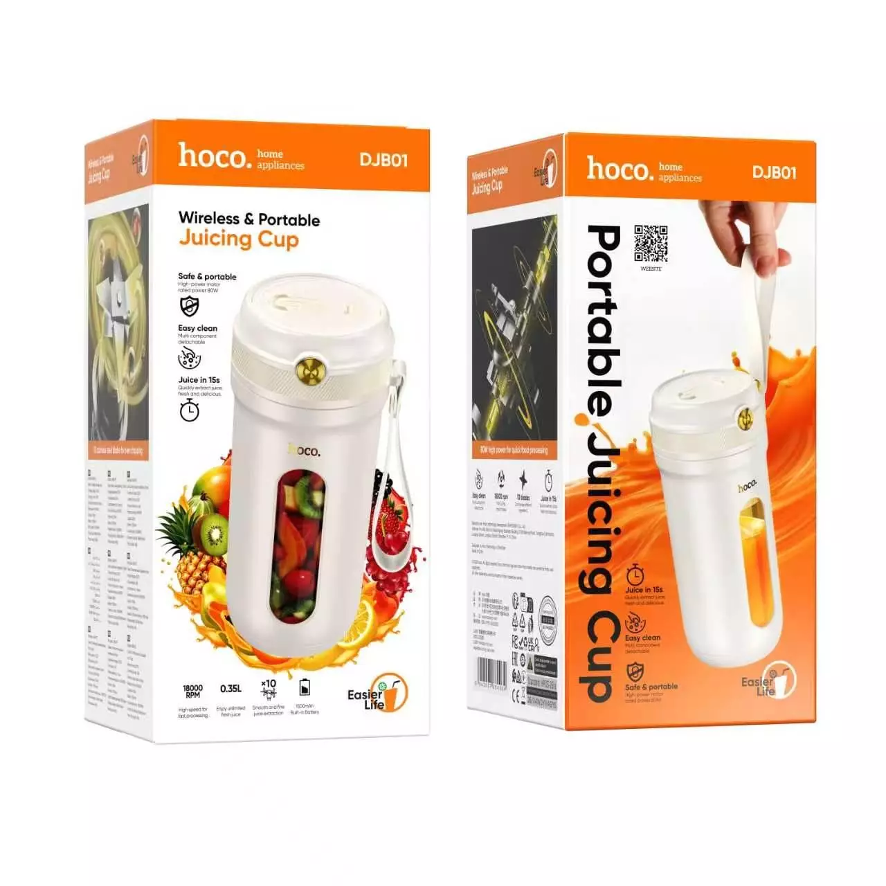 DJB01 Portable Fruit And Vegetable Juicing Cup