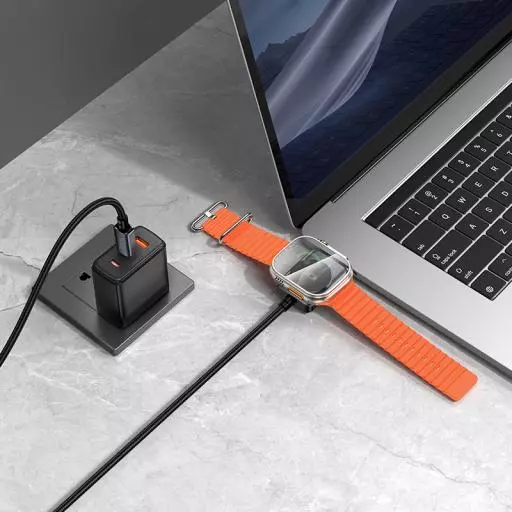 CW66 PD100W+iWatch 2-In-1 Charging Cable