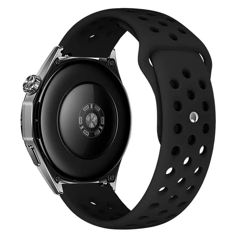 WH25 Flexible Series Hole Type Solid Color Silicone Strap(22mm) WH25 Flexible Series Hole Type Solid Color Silicone Strap(22mm)
