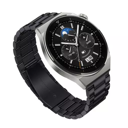 WH06 Grand Series Three Steel Strips Watchband(22mm)