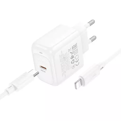 CS53A Surplus Single Port PD25W Charger Set(C To IP)(EU)