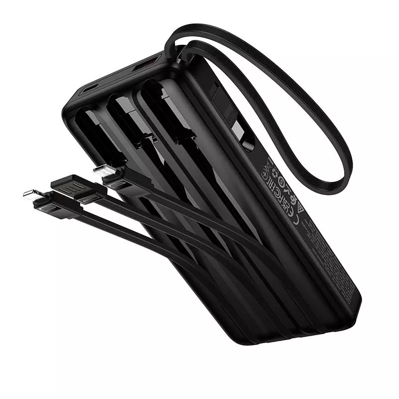 J156 Founder 22.5W+PD20W Fully Compatible Power Bank With Four Cables(10000mAh)