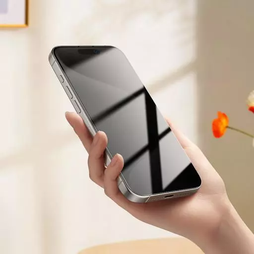 IP17PROMAX(G15)(10PCS) Guardian Shield Series Full-screen Anti-spy Tempered Glass Set For