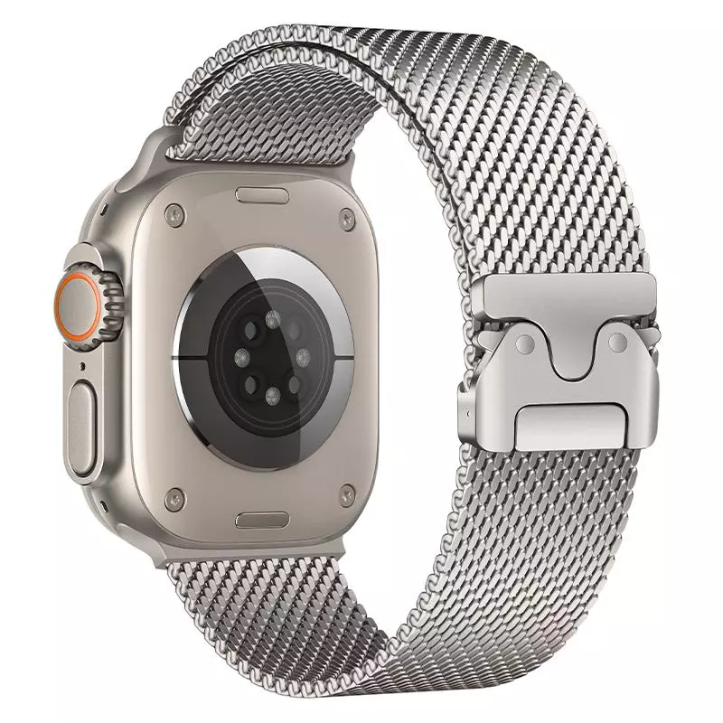 WA33 Original Series Umbrella Buckle Milanese Steel Strap Strap(44/45/46/49mm)