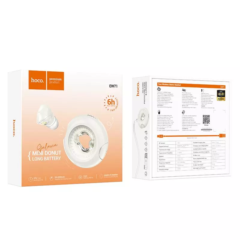 EW71 Galaxia True Wireless BT Headset