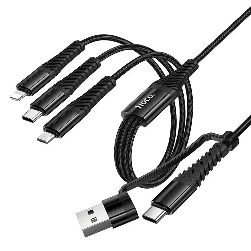 X123 Victory 3-In-1 Charging Cable(USB/C To IP+C+Micro) X123 Victory 3-In-1 Charging Cable(USB/C To IP+C+Micro)