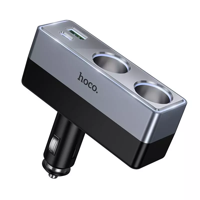 Z65B Smart Dual Cigarette Lighter(PD48W/1A1C) Car Charger