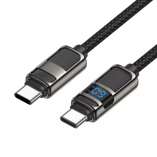 U137 Line 60W charging data cable with display C to C (1.2M)