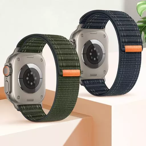 WA42 Fabric Series Loop Wave Pattern Nylon Strap(44/45/46/49mm)