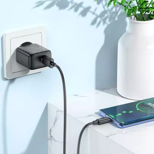 CS21A Rich Single Port QC3.0 Charger Set(Type-C)(EU)