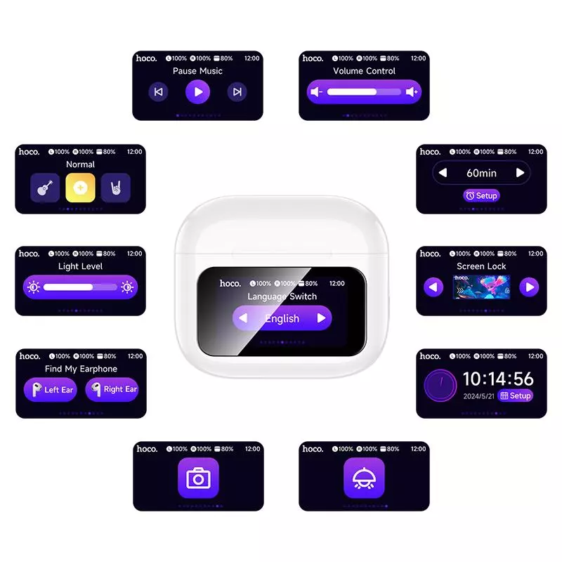 EW81 Elegant True Wireless Touch Screen BT Headset EW81 Elegant True Wireless Touch Screen BT Headset