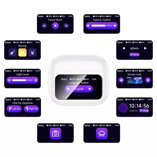 EW81 Elegant True Wireless Touch Screen BT Headset