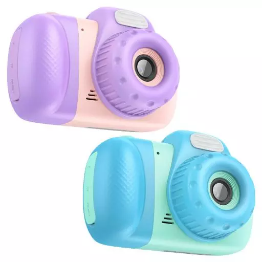 Children HD Camera. Front And Rear Cameras. 1080P Video Resolution. With Front Flashlight.