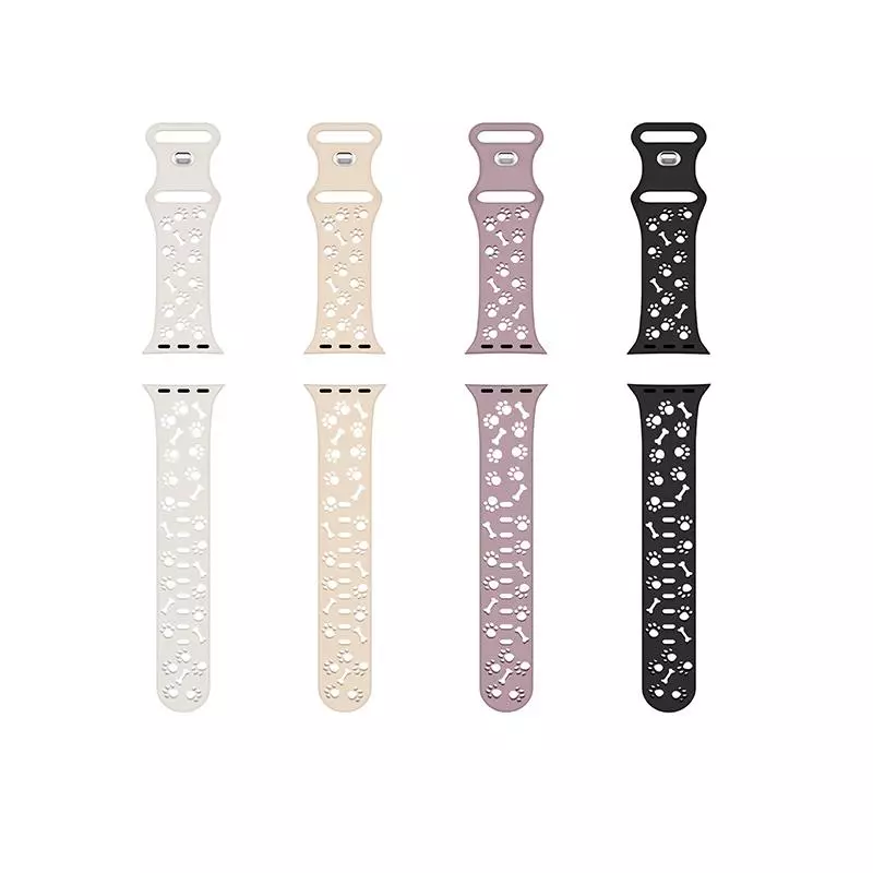 WA38 Time Series Solid Color Silicone Strap(44/45/46/49mm)