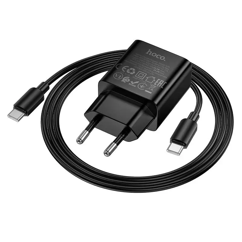 N76 Star Single Port PD25W Charger Set(C To C)(EU)