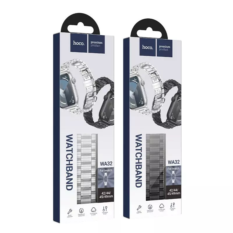 WA32 Grand Series Five-bead Steel Strap (44/45/46/49Mm) WA32 Grand Series Five-bead Steel Strap (44/45/46/49Mm)