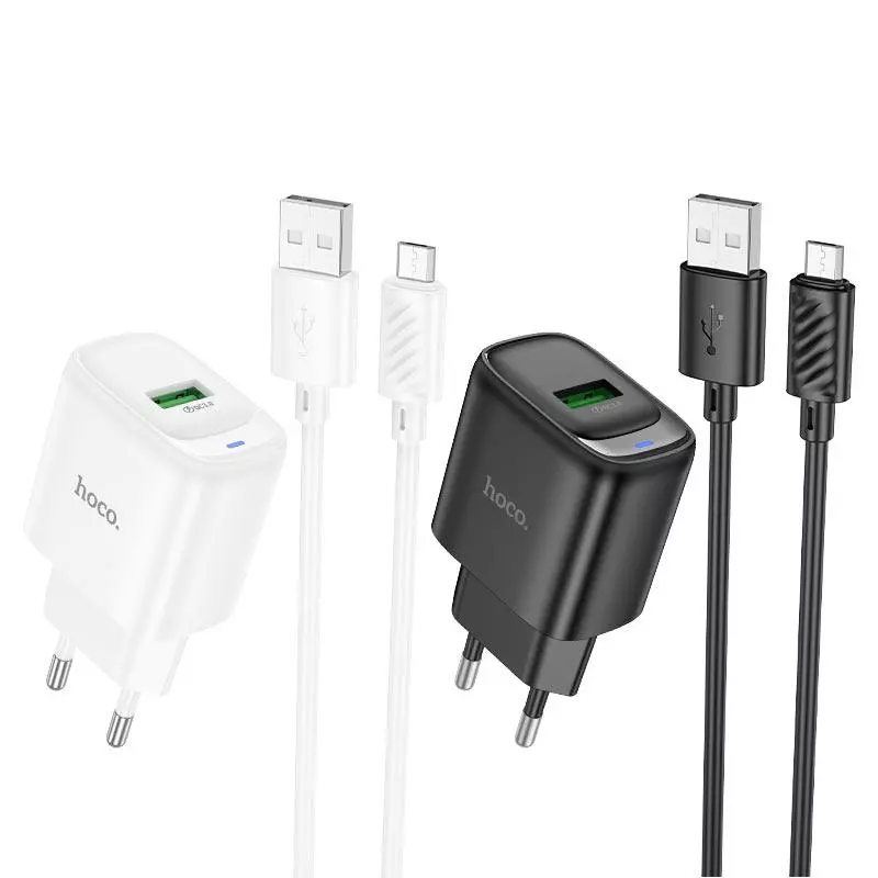 C140A Smart single port QC3.0 charger set(Micro)(EU)