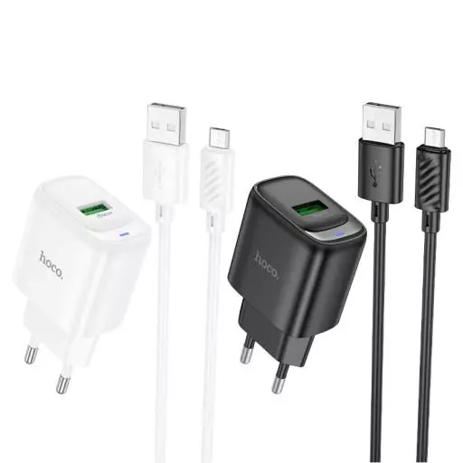 C140A Smart single port QC3.0 charger set(Micro)(EU)