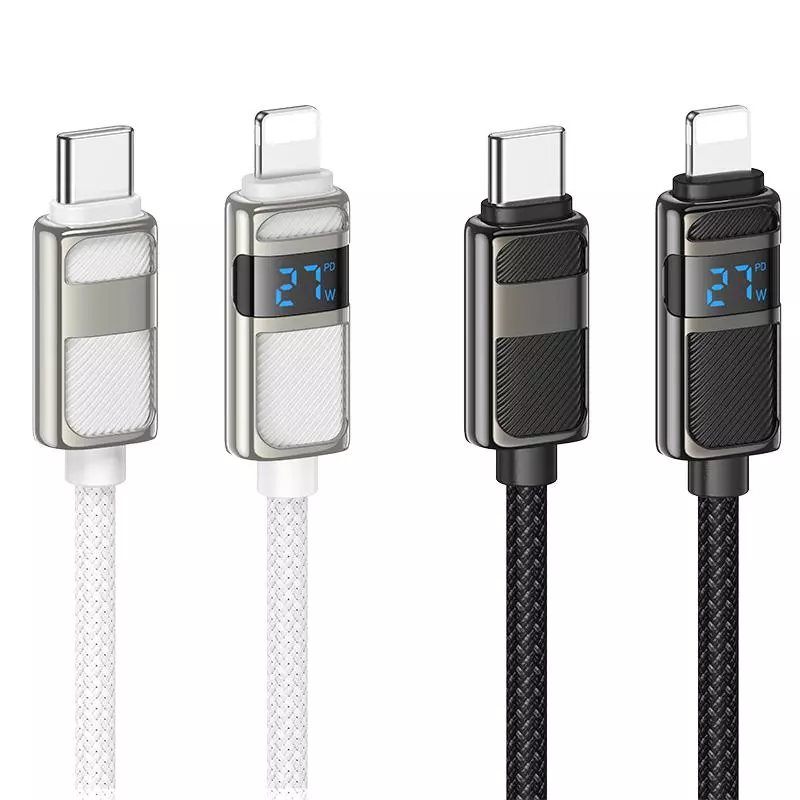 U137 Line PD Charging Data Cable With Display IP
