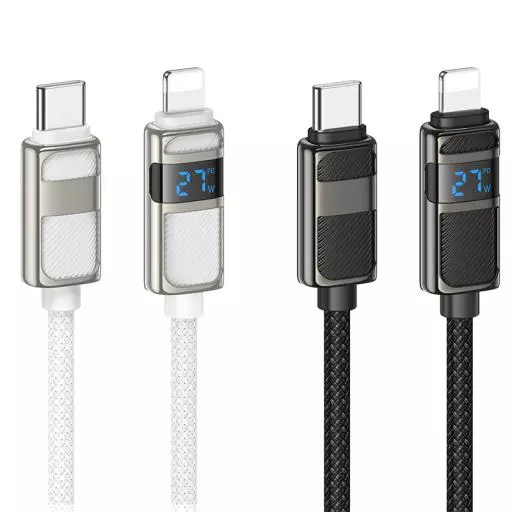 U137 Line PD Charging Data Cable With Display IP