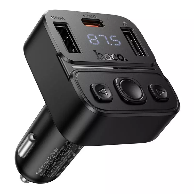 E87 Delta 35W(1A1C) Car BT FM Transmitter