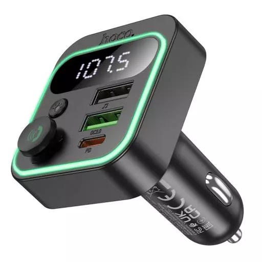 E85 Tiger PD20W+QC3.0 Car BT FM Transmitter