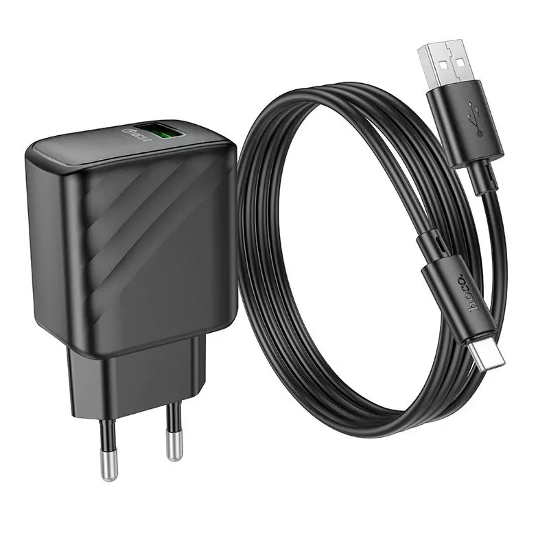 CS21A Rich Single Port QC3.0 Charger Set(Type-C)(EU)
