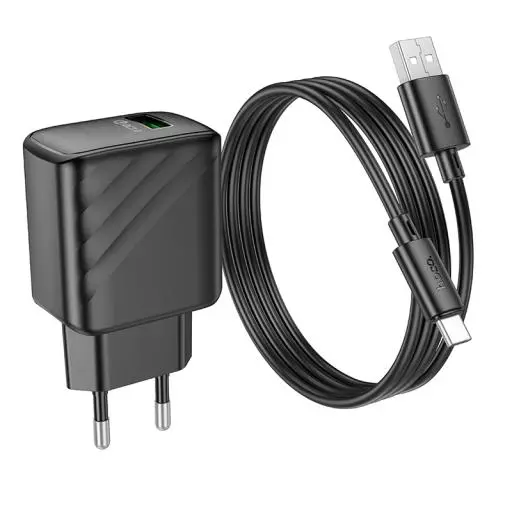 CS21A Rich Single Port QC3.0 Charger Set(Type-C)(EU)