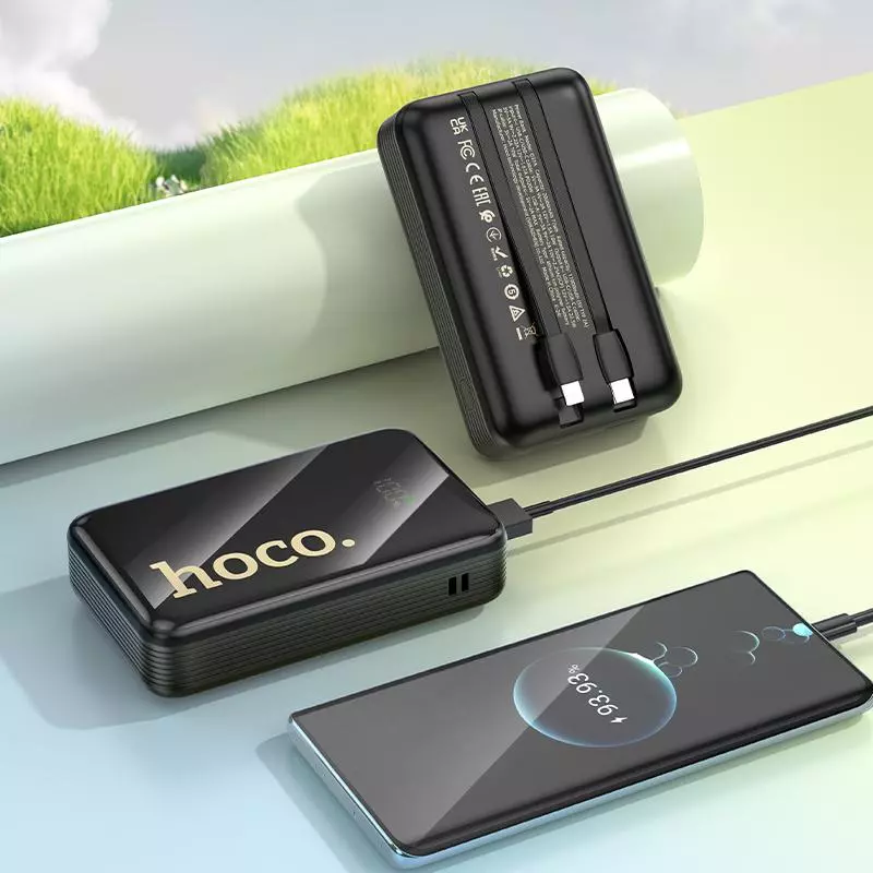 Q37A Graceful 22.5W+PD20W Power Bank With Two Cables(20000mAh) Q37A Graceful 22.5W+PD20W Power Bank With Two Cables(20000mAh)