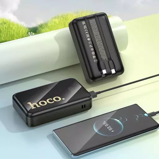 Q37A Graceful 22.5W+PD20W Power Bank With Two Cables(20000mAh)