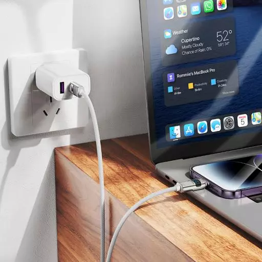 U137 Line PD Charging Data Cable With Display IP