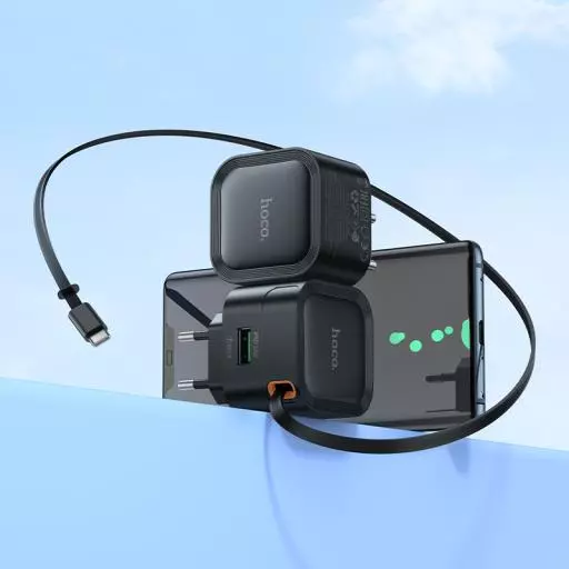 C154A Changer PD20W+QC3.0 Charger With Telescopic Cable(EU)