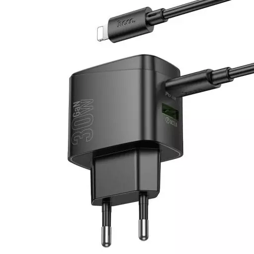 CS61A Bright PD30W+QC3.0 charger set(C to IP)(EU)