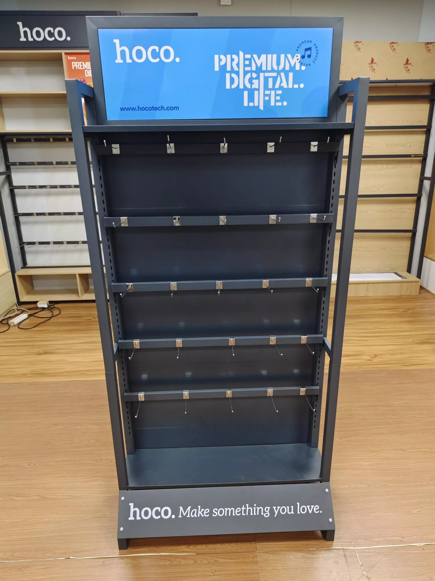 HN12/BN04 Single-sided Promotional Hook Display Stand HN12/BN04 Single-sided Promotional Hook Display Stand