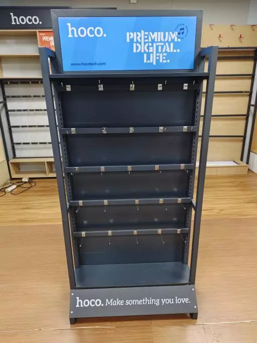 HN12/BN04 Single-sided Promotional Hook Display Stand