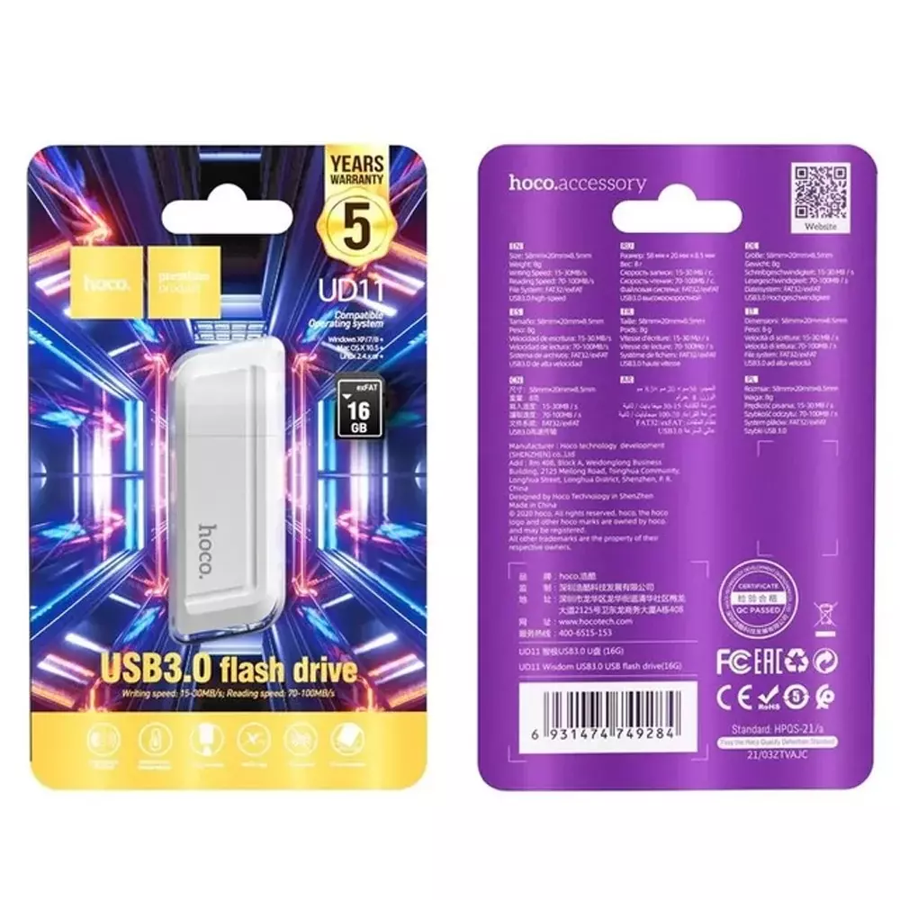 UD11 16GB Wisdom USB3.0 USB Flash Drive