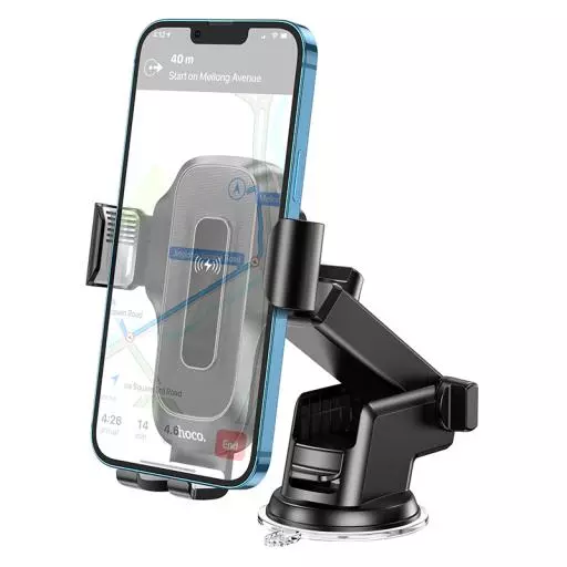 HW3 Wise Automatic Induction Wireless Fast Charging Car Holder(center Console)