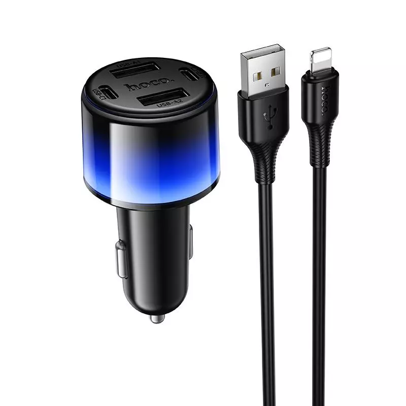 Z69 Vivido 24W(2C2A) Car Charger Set(iP) Z69 Vivido 24W(2C2A) Car Charger Set(iP)