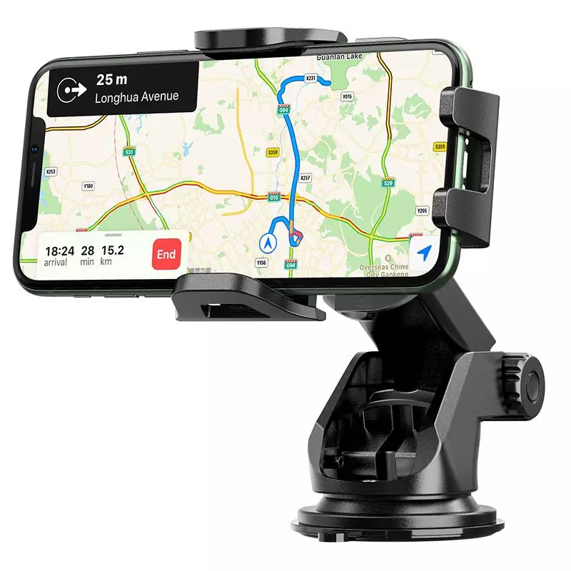 CA76 Touareg One-touch Center Console Car Holder