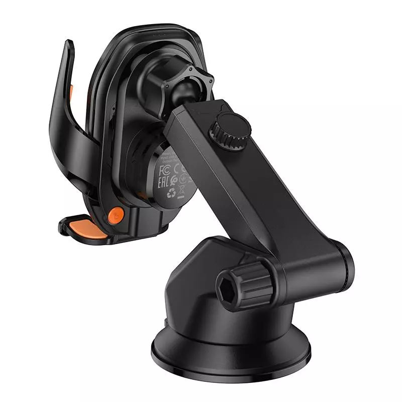 HW34 Blue Whale 3-Axis Linkage Wireless Fast Charging Car Holder(center Console)