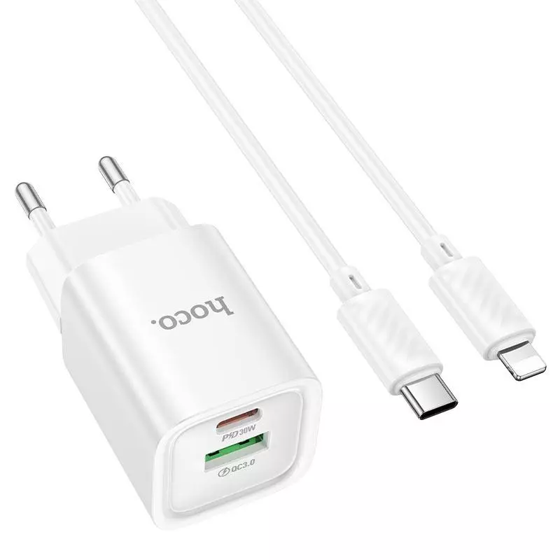C149A Charm PD30W+QC3.0 Charger Set(C To IP)(EU)