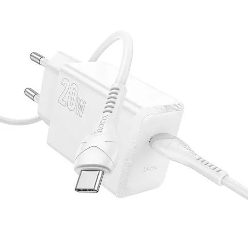 N68 Nuevo single port PD20W charger set(C to C)(EU)