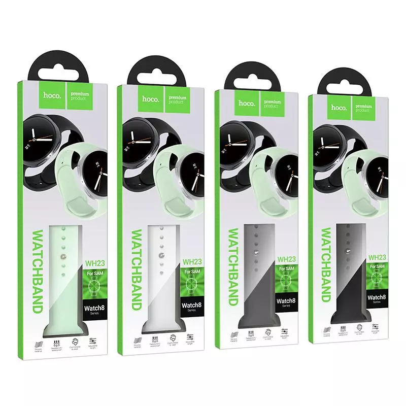 WH23 Flexible Series Classic SAM Silicone Strap WH23 Flexible Series Classic SAM Silicone Strap