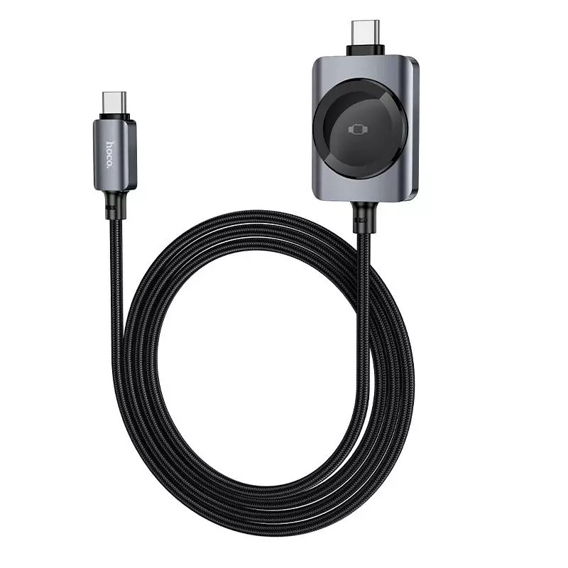 CW66 PD100W+iWatch 2-In-1 Charging Cable