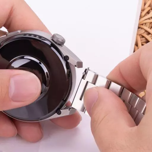 WH06 Grand Series Three Steel Strips Watchband(22mm)