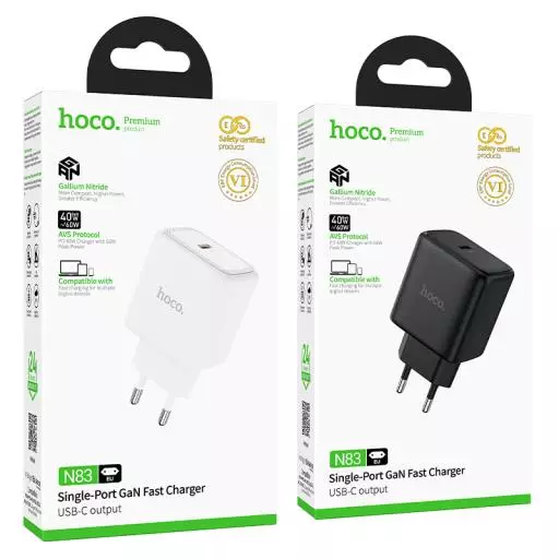 N83 Profit Single Port PD40W Charger(EU)