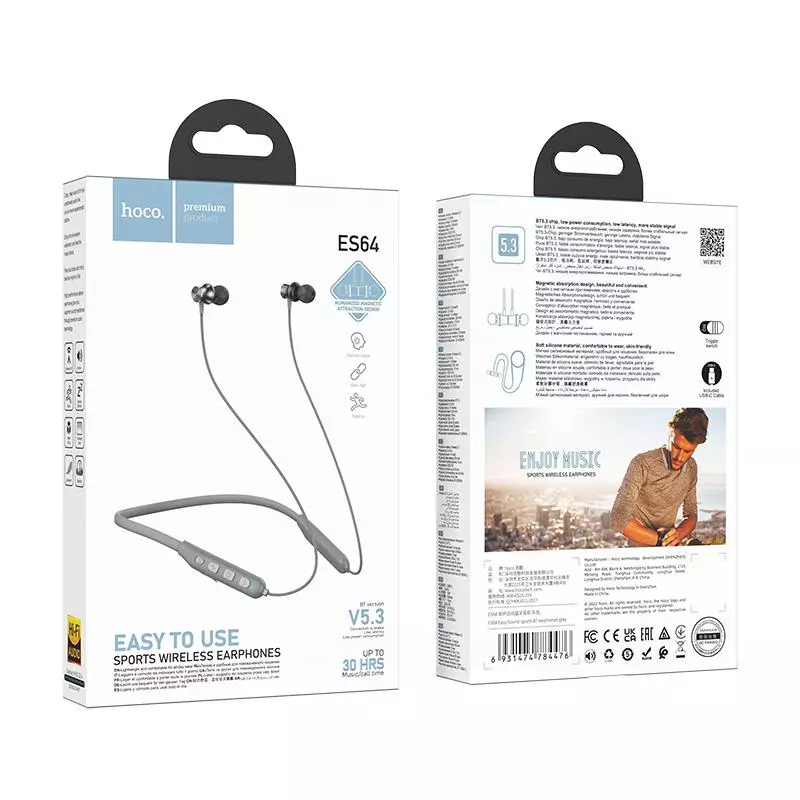 ES64 Easy Sound Sports BT Earphones ES64 Easy Sound Sports BT Earphones