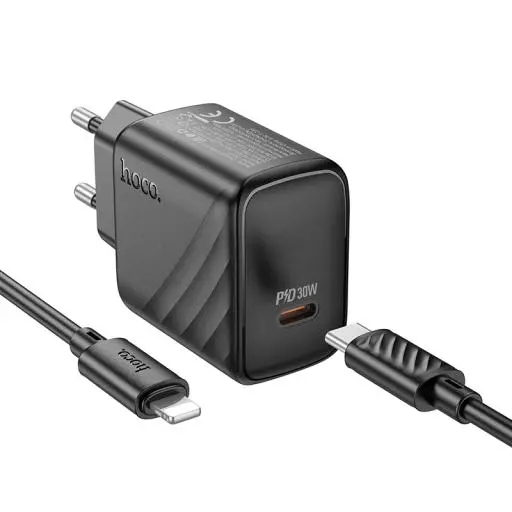 CS22A Value Single Port PD30W Charger Set(C To IP)(EU)